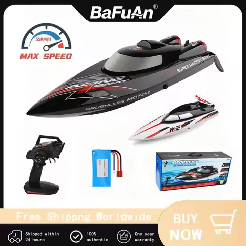 SHUKUI WL916 WL912 - A RC Boat, 2.4Ghz, 55KM/H 35KM/H High Speed Racing Watercraft Remote Control Sp