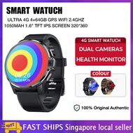 2022 Android Smart Watch 4G Sim Card 1050mAh LEMP Smartwatch GPS WiFi 64G 1.6 inch 400*400 HD Dual Camera Watch