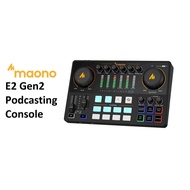 Maono AME2 Gen 2 Maonocaster Live Streaming & Portable Podcast Console / Soundcard AM - E2 Mark II