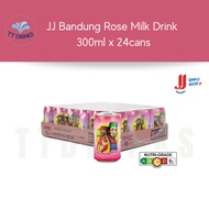 JJ Bandung Rose Milk Drink 300mlx24cans