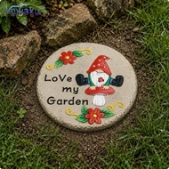 [vsrhkq] Outdoor Decorative Stones Resin Stepping Stone Paving Slab Garden Decoration for Yard and L