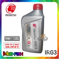 MINYAK PELINCIR IDEMITSU IRG3 API SL | MA2 10W40 1L 4T SEMI SYNTHETIC PREMIUM ENGINE OIL (10W-40)