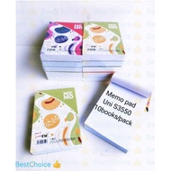 10 BOOKS MEMO PAD S3550 7cm x 10cm