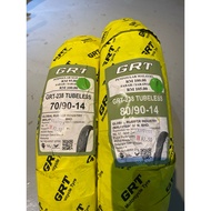 TAYAR GLOBAL RUBBER GRT-238 TUBELESS (BUNGA DIAMOND) COMBO/PCS 70/90/14-80/90/14