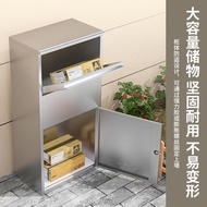Stainless Steel Household Parcel Locker for Delivery, Outdoor Anti-Theft Parcel Storage Box, Wall-Mo