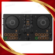 Pioneer AlphaTheta DDJ-FLX2 Compact 2-channel Smart DJ controller.