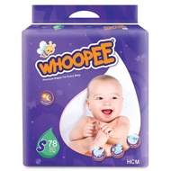 Whoopee tape diapers trial pack. size s