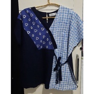Preloved - Unique batik Blouse by Bhatara batik