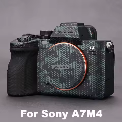 For Sony A7M4 A7IV Decal Skin Camera Sticker Vinyl Wrap Anti-Scratch Protective Film A7 Mark 4 IV M4