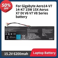 GAG-J40 Laptop Battery for Gigabyte Aero14-V7 14-K7 15W 15X for Aorus X7 Dt V6 V7 V8 Series 15.2V 94