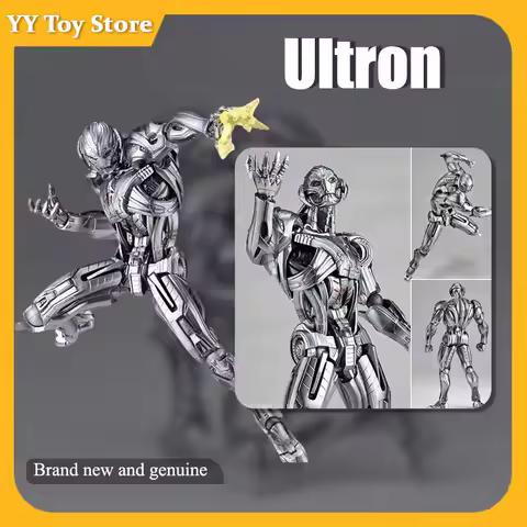 16cm Ultron Action Figures 1/12 AC Factory Amazing Yamaguchi Avengers Anime Hot Collection SHF Model