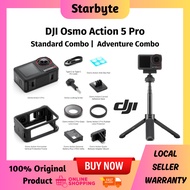 DJI Osmo Action 5 Pro 1/1.3" Sensor 4K/120fps Video Stabilization Dual OLED Touchscreens 4K Waterpro