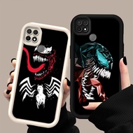 GK-49 Marvel Venom Silicone Black White Casing for OPPO Realme A15 A35 C12 C25 C25S C15 A15s 2021