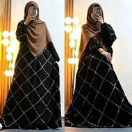 Kaftan Motif RayonDAYLI Cool Beautiful Jumbo Batik Dress arina Non-transparent Adult Stylish Viral K