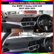 For BMW 3 Series G20 G28 2019 2020 2021 Leather Dashmat Dashboard Cover Sunshade Protect Carpet Dash