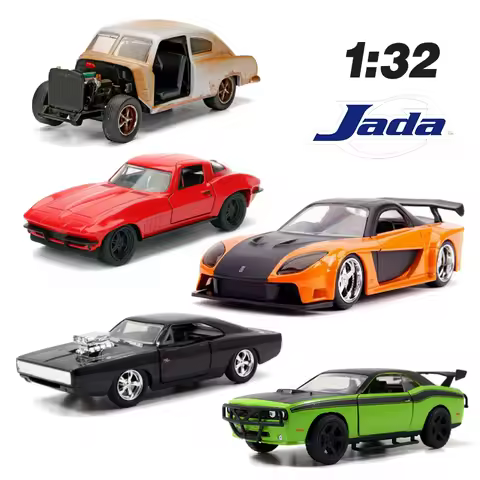 jada1:32 Alloy Fast and Furious JLS Han's RX7 DOM RT EVO 720S STI SVT SEAN's Car Model