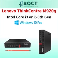 Refurbished Lenovo ThinkCentre M920q / Intel Core i3 or i5 8th Gen / Windows 10 Pro