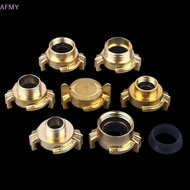AFMY Qui Connect Water Fitting Claw Couplings Tap Connectors Copper DN15 DN20 DN25 Garden Water Conn