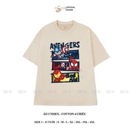 AVENGERS boys' t-shirt with loose form ISEE VN, spider man shirt made of 4c premium absorbent cotton