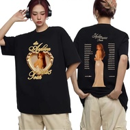 Die Ayliva 2026 Vintage Print Cotton T-Shirt - Oversized Fit for Women & Men COD