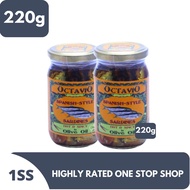 Octavio Spanish Style Sardines in Olive Oil Hot &amp; Spicy 220g Set of 2