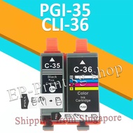 Compatible Canon PGI35/PGI 35/PGI-35/CLI36/CLI 36/CLI-36 Ink Cartridge for Canon P100  iP110 TR150 T
