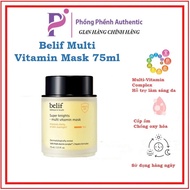Mặt nạ ngủ Dưỡng Sáng Da Belif Super Knight Multi Vitamin Mask 75ml- 25ml