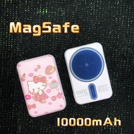 【FuHua Shop】（พร้อมส่ง）Powerbankลายการ์ตูนMagSafe wireless Battery Pack 10000mAhแม่เหล็กไร้สาย ที่ชาร