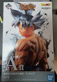 《七龍珠》一番賞 EXTREME SAIYAN A賞 孫悟空（身勝手之極意 / 自在極意功 銀髮），屬於 MASTERLISE EXTRA 系列模型