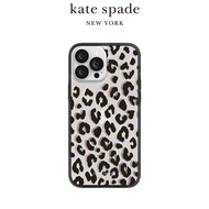 【kate spade】iPhone 14 Pro Max 精品手機殼 性感豹紋
