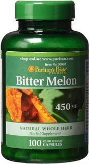 Puritan's Pride Bitter Melon 苦瓜素450亳克, 100粒