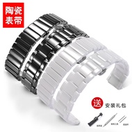 ✥ Ceramic watch strap for men and women Tissot Titus King Huawei GT/B6/B5 bracelet 18 20 22mm