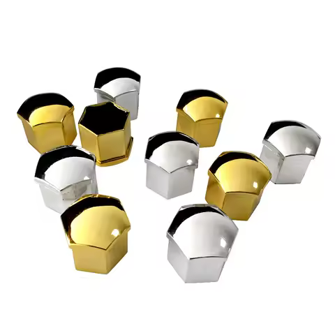20Pcs Car Wheel Nut Caps Auto Hub Screw Cover for Mercedes Benz GL63 GL-Class G65 G550 G350 E300 CLK