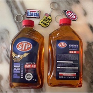 FREE LIMITED KEY CHAIN PRO FORMULA STP 15W40 MINYAK HITAM 4T ENGINE OIL (1L)
