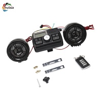 [chulisia] For Motorbike Handlebar Audio System USB/SD Interface FM Radio Speaker MP3