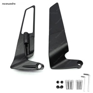 กระจกมองหลังอลูมิเนียมสำหรับ Kawasaki กระจกมอง ER6F ER6N ER-6N รถจักรยานยนต์กระจกมองหลังแบบหมุนได้ให