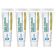 (4 Pack) Globe Triple Antibiotic First Aid Ointment, 1 oz, First Aid Antibiotic Ointment, 24-Hour In