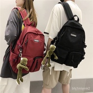 🚓New Korean Style Simple Student Schoolbag Anti-Theft Anti-Seismic Preppy Style Backpack Computer Backpack WholesaleLOGO