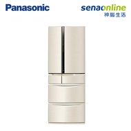 Panasonic 501L 六門變頻日本製電冰箱 香檳金 NR-F507VT-N1