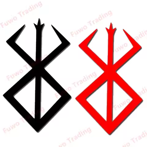 High Quality Car Sticker Berserk Decal Guts's for Car Motorcycle Racing Helmet Laptop Trunk Body Car