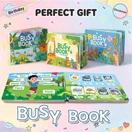 Busy book Quiet book busy book English Version Tear book Children's Educational Toys