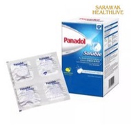 Panadol Soluble Lemon Flavour Per Pack (4 Tablets)