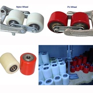 ♞Polyurethane Jack Lift Pallet Wheel Truck Load Wheel With Bearing Jack Lifter Pallet Wheels
