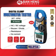KT-87N Portable NCV Mini Digital Clamp Meter Multimeter Tester 600V