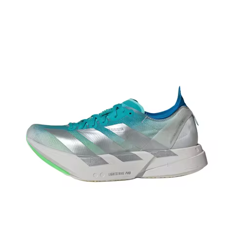 Adidas Adizero Adios Pro 4 Slip Resistant Racing Running Shoes Women's Aqua Green JS2580