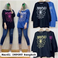 MARDI WOMEN'S CLOTHES WOMEN'S LONG-SLEEVED T-SHIRTS MARDI KOREA BANGKOK T-SHIRTS WOMEN'S CLOTHES WOM