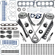 5.4 Timing Chain Kit Head Gasket Set for Ford F150 F-150 Expedition F250 F350 Super Duty, for Lincol