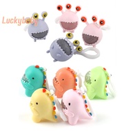 [LuckybabyS] Cartoon Dinosaur Squeeze Bubble Monster Stress Relief Toy Keychain Squeeze Pinch Ball Squishy Toy new