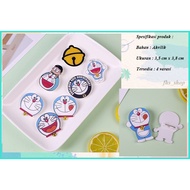 Cute Pin Brooch Doraemon Brooch Cartoon Brooch Acrylic Brooch Doraemon Pin Cartoon Pin Aesthetic Pin