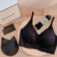 New Kissy Intimates Such as Seamless Push-up Spring Thin Bra Set Kiss Genuine Goods Official Flagshi